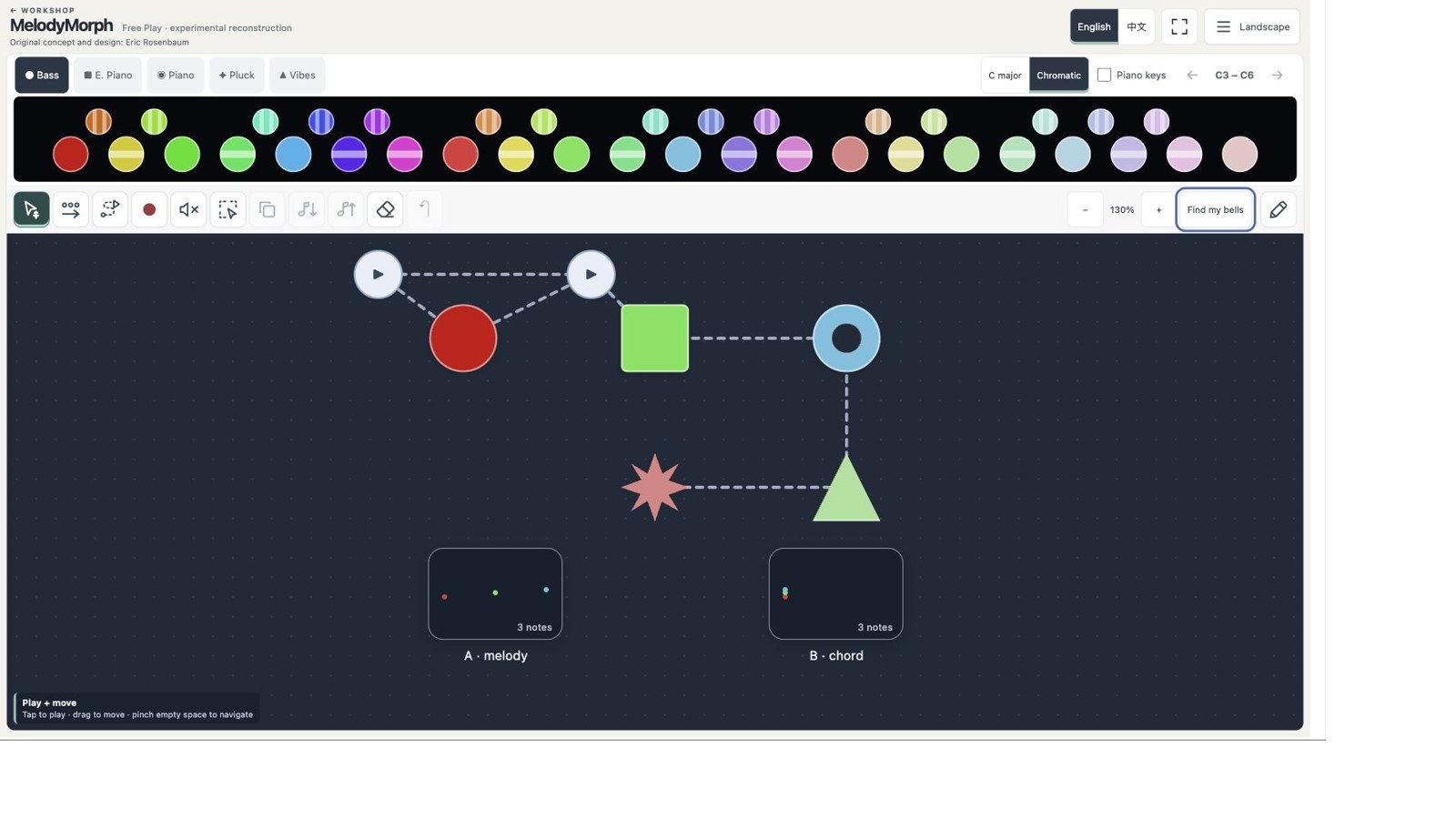 MelodyMorph interface preview